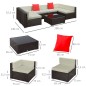 Conjunto Muebles de Jardín Ratán