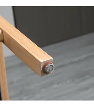 Sofá de 2 Plazas con Respaldo Cojines Acolchados Patas de Madera Antideslizantes Botones con Mechones 113x67x78 cm Gris