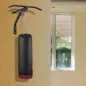 2 en 1 Barra de Dominadas para Pared de Acero Soporte de Saco de Boxeo Carga Máx. 130 kg 93x47x51 cm Negro