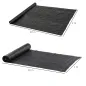 Malla Geotextil 2x50 m Malla de Jardín contra Malas Hierbas 130 g/m² Rollo de Malla Antimaleza Negro