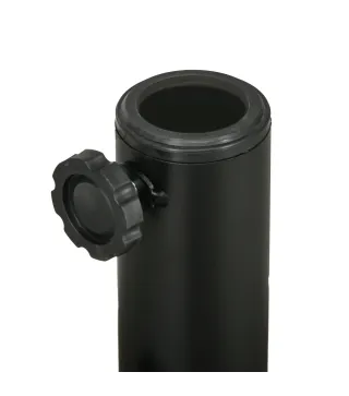 Soporte para Parasol Rellenable de Agua 22 kg y Arena 29 kg para Poste de Sombrilla de Ø38/48 mm Ø51x36 cm