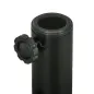 Soporte para Parasol Rellenable de Agua 22 kg y Arena 29 kg para Poste de Sombrilla de Ø38/48 mm Ø51x36 cm
