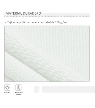 Toldo Manual Plegable