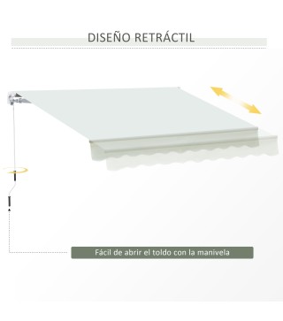 Toldo Manual Plegable