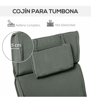Cojín para Tumbona de Exterior