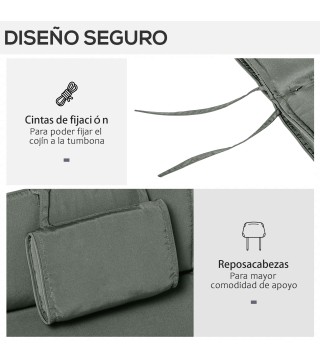 Cojín para Tumbona de Exterior