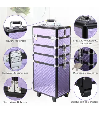 Maletín de Maquillaje Profesional