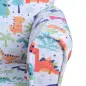Sillón Infantil para +18 Meses con Estampado de Dinosaurios Acolchado de Espuma y Franela 50x39x44 cm Multicolor Sillón Infantil para +18 Meses con Estampado de Dinosaurios Acolchado de Espuma y Franela 50x39x44 cm Multicolor