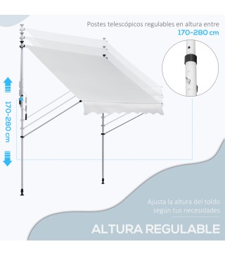 Toldo Manual Retráctil