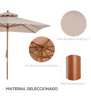 Sombrilla de Jardín