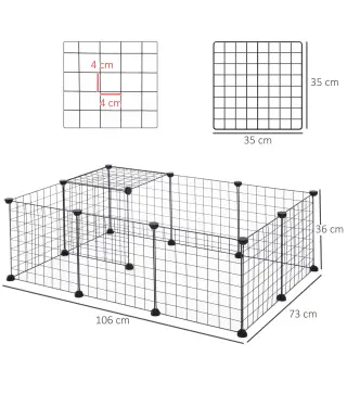 Valla Metálica para Mascotas