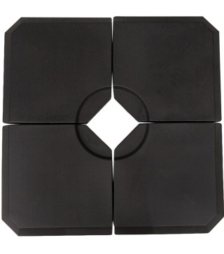 4 Piezas de Base para Sombrilla