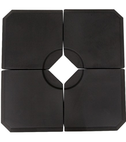 4 Piezas de Base para Sombrilla