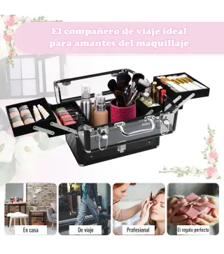 Maletín de Maquillaje Portátil