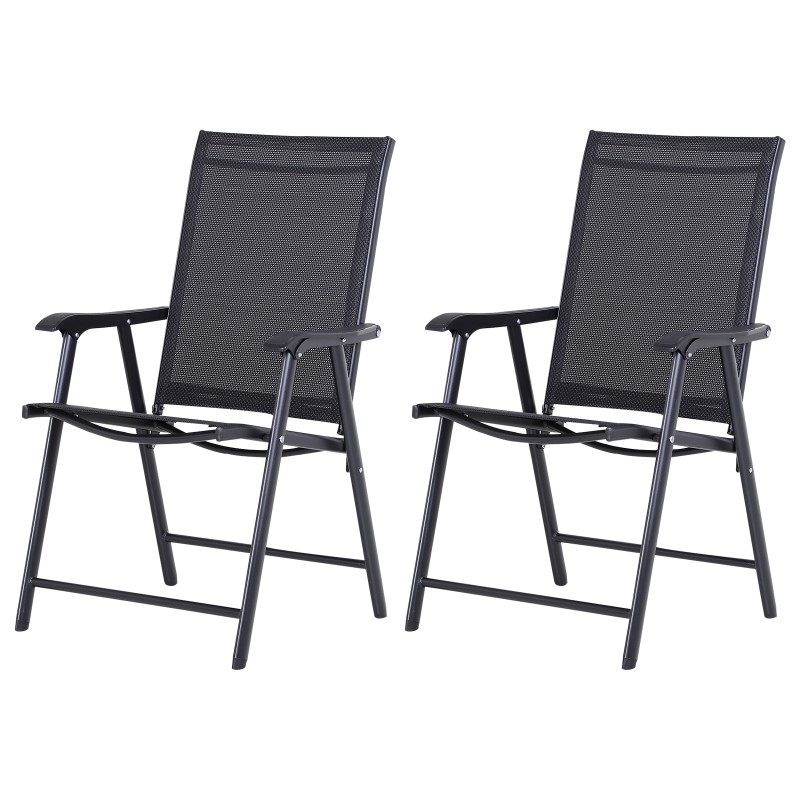 Conjunto de 2 Sillas Plegables Conjunto de 2 Sillas Plegables