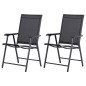 Conjunto de 2 Sillas Plegables Conjunto de 2 Sillas Plegables