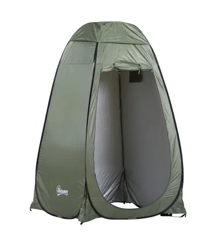 Tienda de Ducha Pop-Up Tienda de Privacidad Portátil Tienda Instantánea con Bolsa de Transporte para Baño Vestuario Cambiador 12