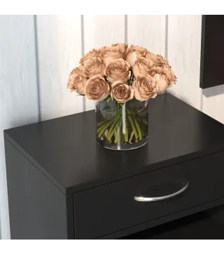 Conjunto de Recibidor de Entrada con Espejo Perchero y Zapatero Muebles de Recibidor de 2 Piezas con 6 Ganchos Negro