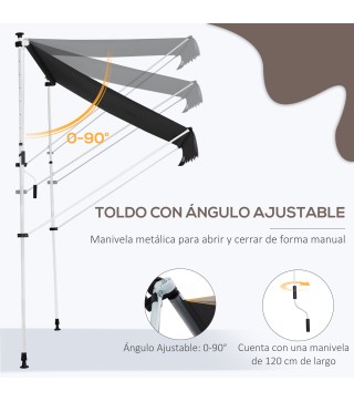 Toldo Manual Retráctil