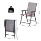 Conjunto de 2 Sillas Plegables Conjunto de 2 Sillas Plegables