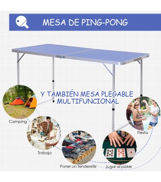 Mesa de Ping-Pong Plegable