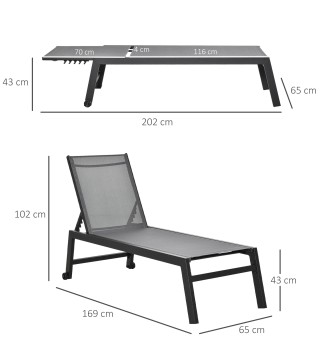 Tumbona Reclinable