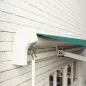 Toldo Manual 395x245 cm con Manivela Toldo Balcón Patio Terraza de Aluminio y Tejido Poliéster 280 g/m² Anti-UV Verde Toldo Manual 395x245 cm con Manivela Toldo Balcón Patio Terraza de Aluminio y Tejido Poliéster 280 g/m² Anti-UV Verde