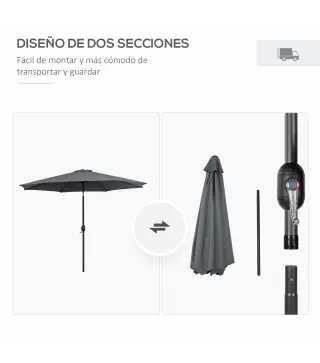 Sombrilla de Jardín