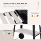 Barbacoa de Carbón Vegetal BBQ con Altura de Parrilla Ajustable Estantes y Ruedas para Exterior 83x46x87 cm Negro
