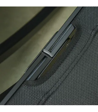 2 Tumbonas Plegables de Aluminio en Forma de S Ergonómica con Tela Texteline para Piscina Patio Jardín Terraza 165x61x63 cm Negr