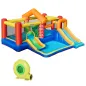 Castillo Hinchable con 2 Toboganes 2 Camas de Salto y Piscina para Niños +3 Años Incluye Inflador y Bolsa de Transporte para Int Castillo Hinchable con 2 Toboganes 2 Camas de Salto y Piscina para Niños +3 Años Incluye Inflador y Bolsa de Transporte para Int