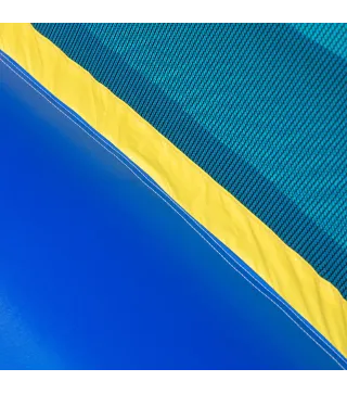 Castillo Hinchable con 2 Toboganes 2 Camas de Salto y Piscina para Niños +3 Años Incluye Inflador y Bolsa de Transporte para Int