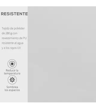 Toldo Manual Plegable