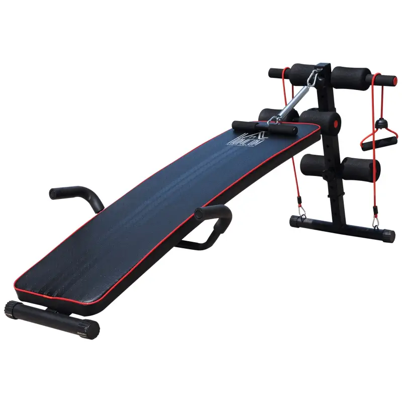 Banco de Abdominales Altura Ajustable Banco de Musculación Multifuncional para Fitness Entrenamiento de Espalda Abdominal Pierna Banco de Abdominales Altura Ajustable Banco de Musculación Multifuncional para Fitness Entrenamiento de Espalda Abdominal Pierna