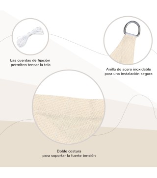 Toldo Vela Rectángulo