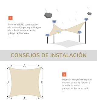 Toldo Vela Rectángulo