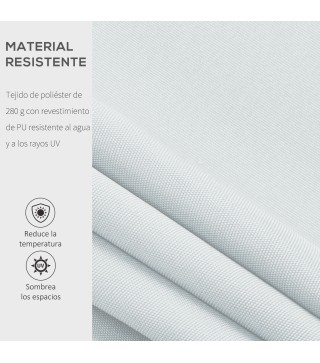 Toldo Manual Plegable