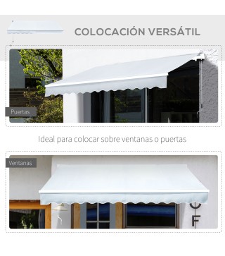 Toldo Manual Plegable