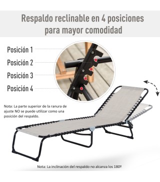 Tumbona Reclinable