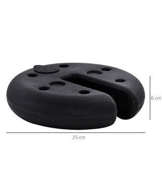 Juego de 4 Pesos para Gazebo