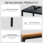 Conjunto 4 Piezas Muebles de Ratán