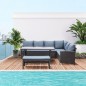 Conjunto 4 Piezas Muebles de Ratán Conjunto 4 Piezas Muebles de Ratán
