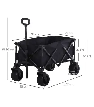 Carro de Playa Plegable