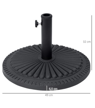 Base para Sombrilla de Jardín