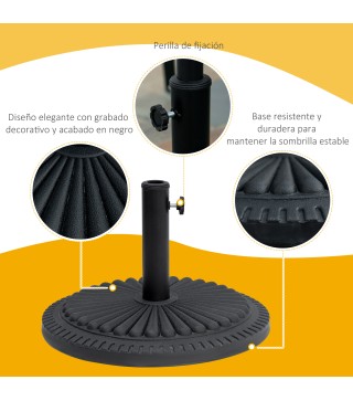 Base para Sombrilla de Jardín