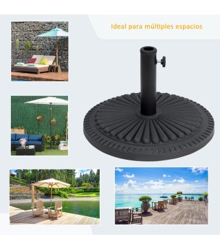 Base para Sombrilla de Jardín