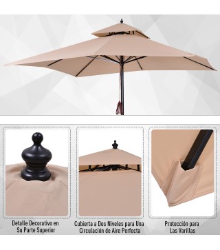 Parasol de Jardín