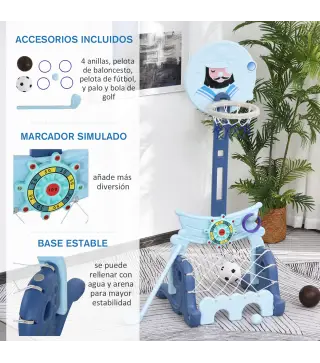 Canasta de Baloncesto Infantil