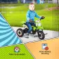Moto Correpasillos para Niños de 18-36 Meses Triciclo para Niños con 3 Ruedas Luces y Músicas 71x40x51 cm Verde