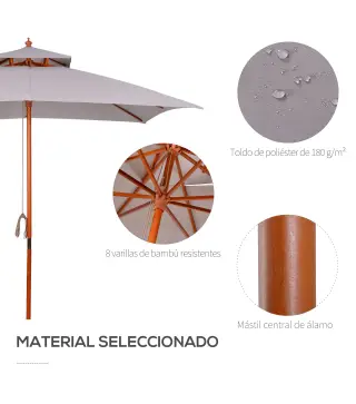 Parasol de Jardín
